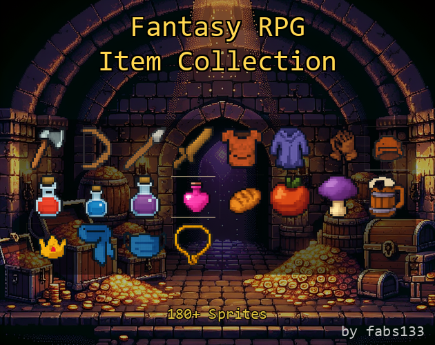 Fantasy RPG Items preview